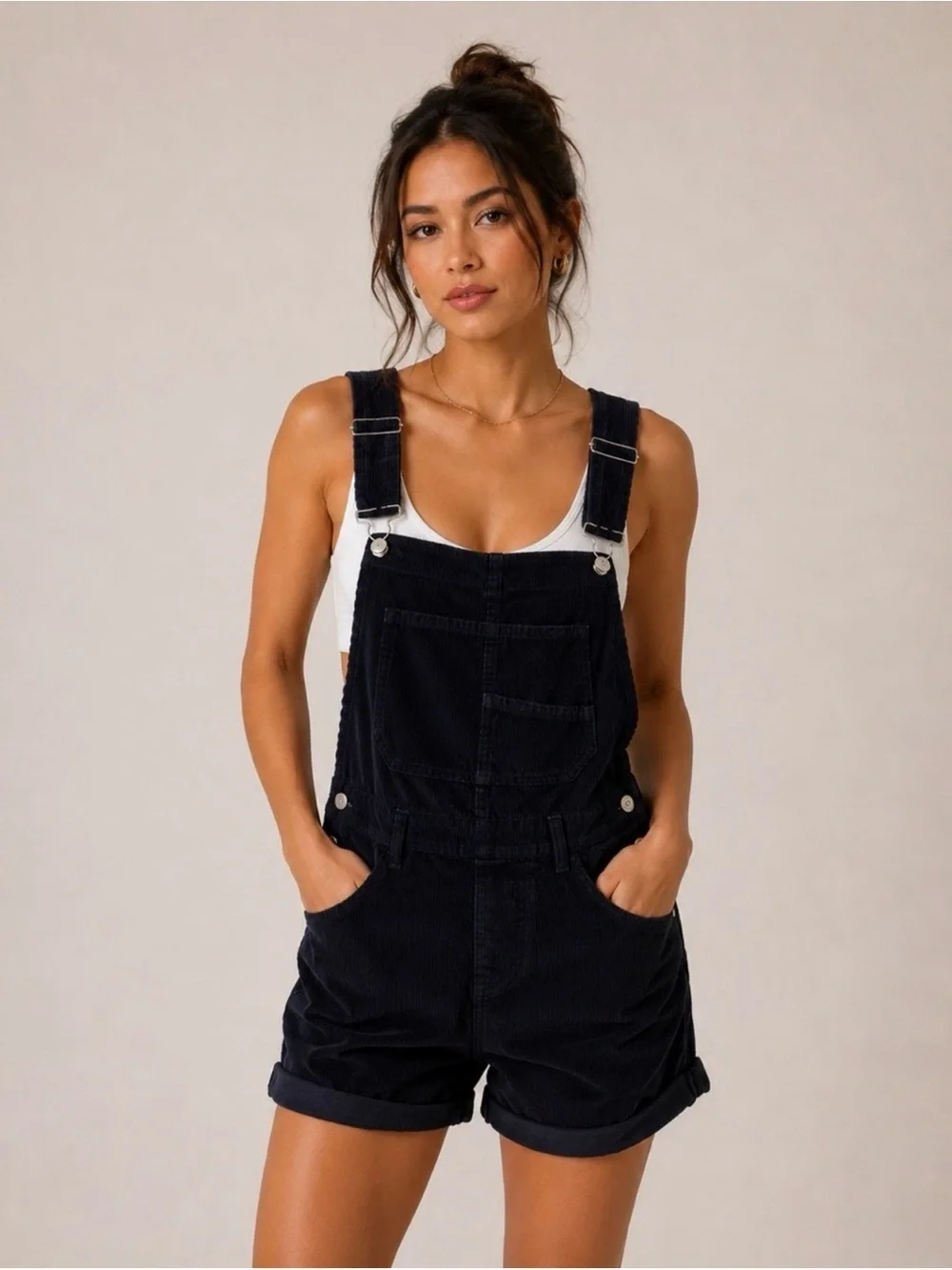 Free people ziggy overall shorts